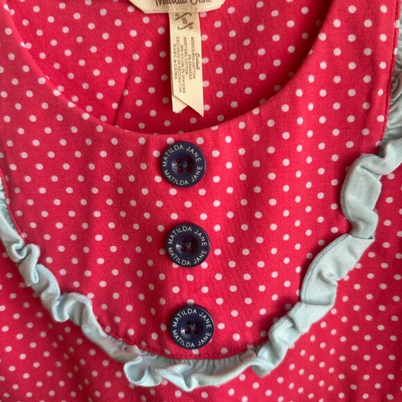 Matilda Jane size 8 dress, pink and blue - Picture 2 of 2